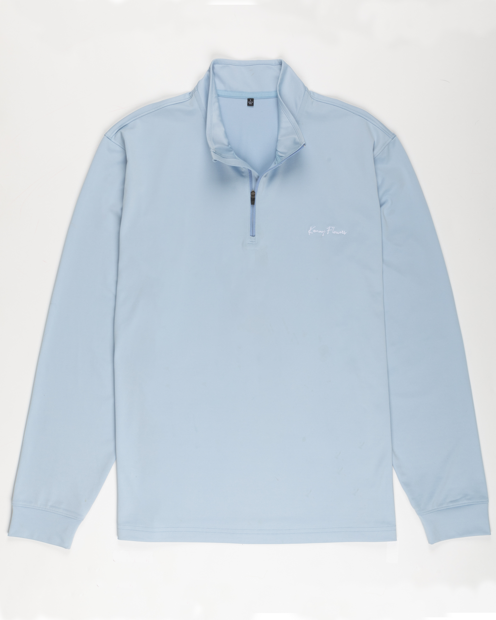 The Kiawah - Sky Blue Quarter Zip Pullover