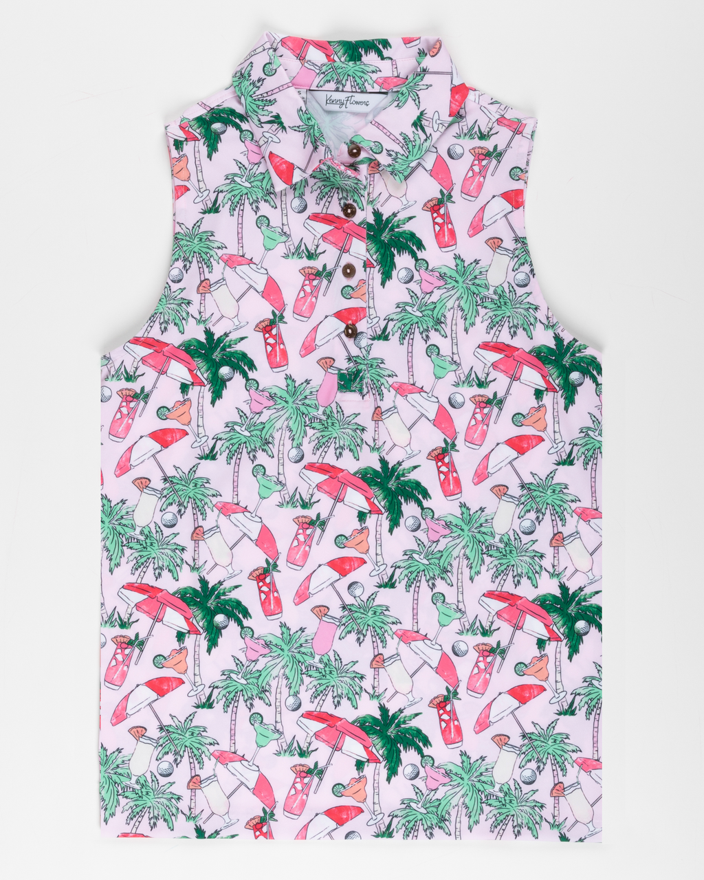 The Masters of Leisure - Ladies Sleeveless Golf Polo