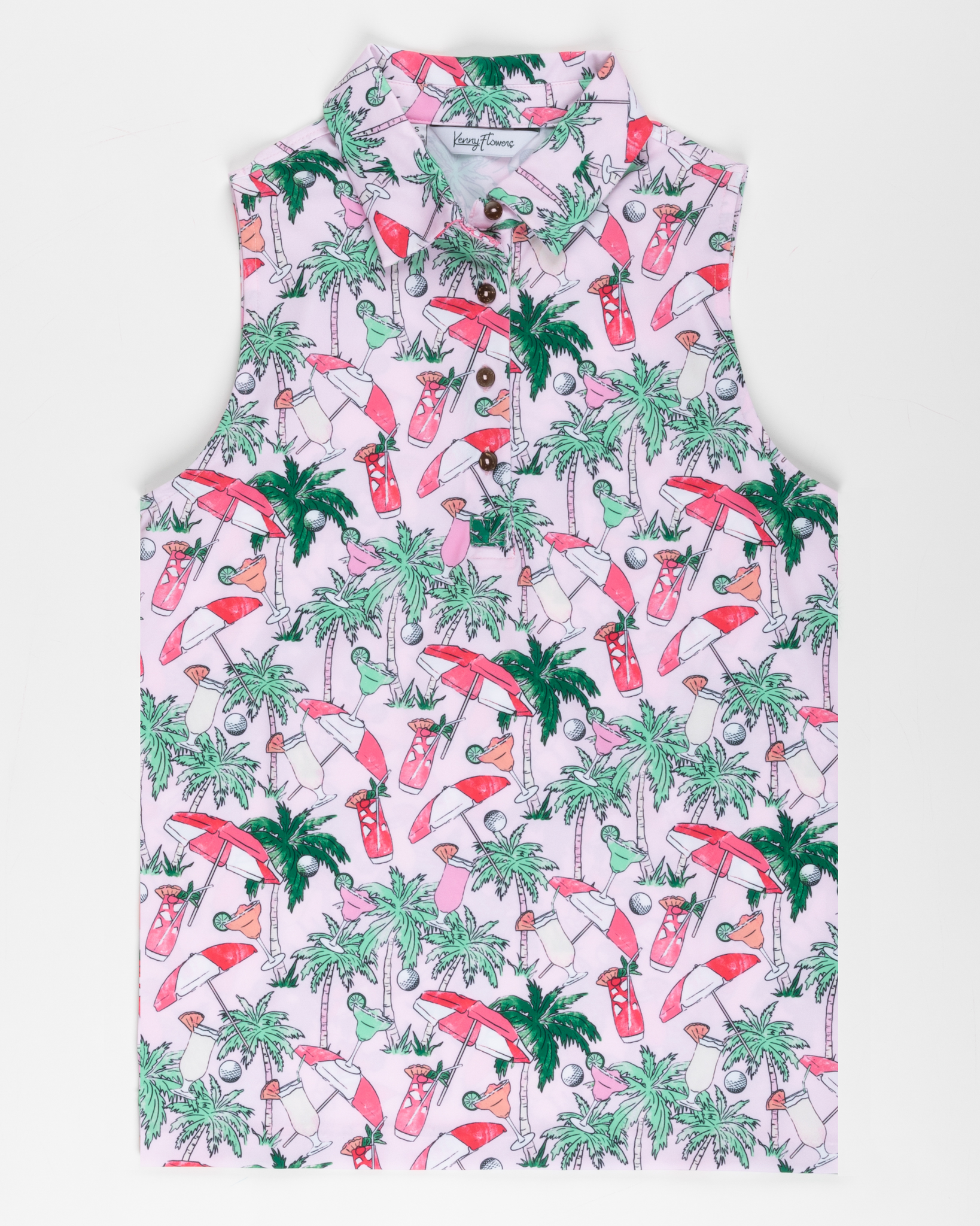 The Masters of Leisure - Ladies Sleeveless Golf Polo