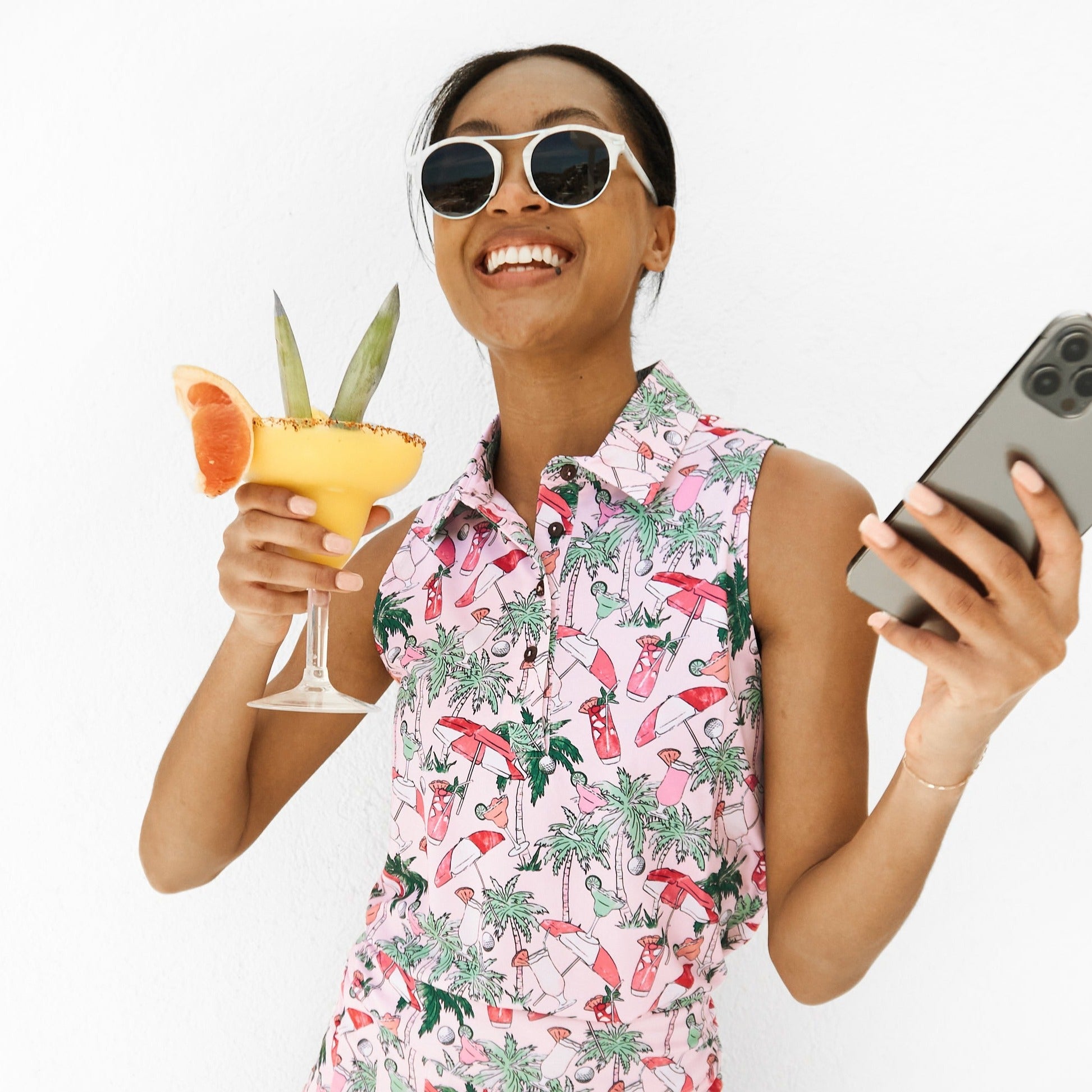 The Masters of Leisure - Ladies Sleeveless Golf Polo