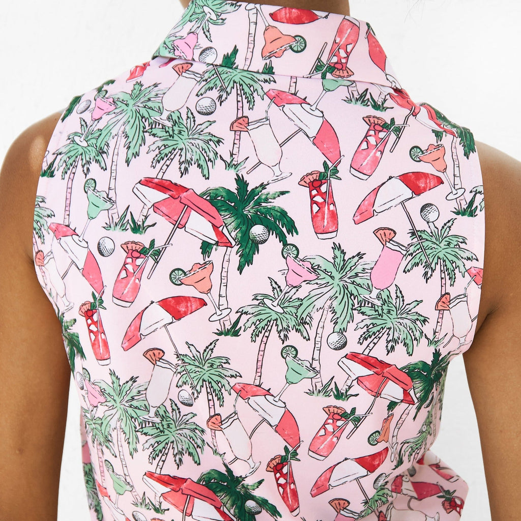 The Masters of Leisure - Ladies Sleeveless Golf Polo